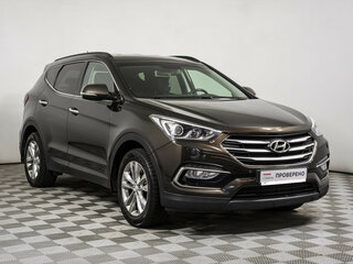 2015 Hyundai Santa Fe III Рестайлинг, коричневый, 1910893 рублей, вид 3