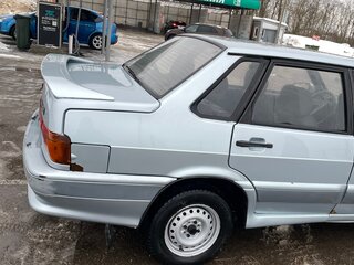 2001 Lada (ВАЗ) 2115, серебристый, 180000 рублей, вид 4