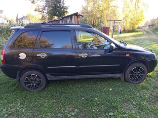 2010 Lada (ВАЗ) Kalina I, чёрный, 295000 рублей, вид 2