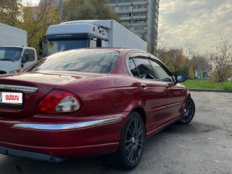 2006 Jaguar X-Type I, красный, 520000 рублей, вид 5
