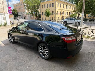 2016 Toyota Camry VII (XV50) Рестайлинг, чёрный, 1855000 рублей, вид 5