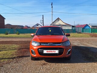 2018 Lada (ВАЗ) Kalina II, оранжевый, 575000 рублей, вид 3