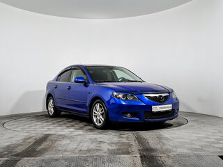 2007 Mazda 3 I (BK) Рестайлинг, синий, 355000 рублей, вид 3