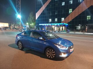 2019 Hyundai Solaris II, синий, 1280000 рублей, вид 2