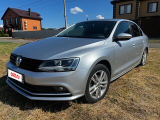 2015 Volkswagen Jetta VI Рестайлинг, серебристый, 1300000 рублей, вид 2