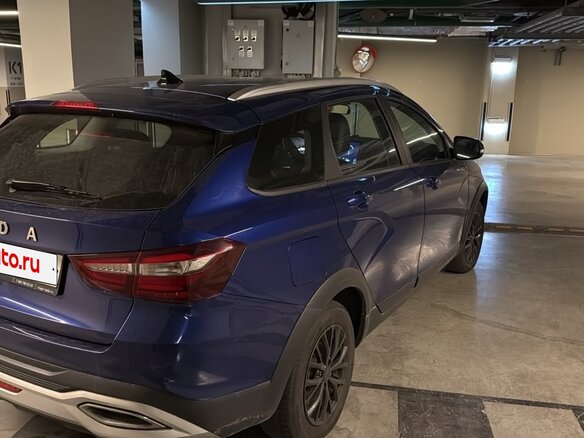 2025 Lada (ВАЗ) Vesta SW Cross I Рестайлинг (NG), синий, 1450000 рублей - вид 2