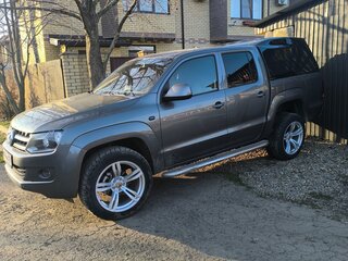 2016 Volkswagen Amarok Double Cab full-time I, серый, 2100000 рублей, вид 1