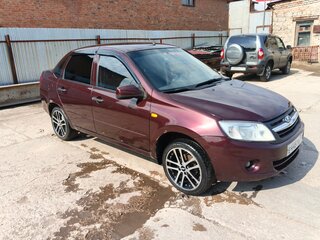 2012 Lada (ВАЗ) Granta I, пурпурный, 300000 рублей, вид 1
