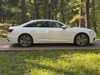 2020 Audi A6 50 TDI V (C8), белый, 5950000 рублей, вид 4