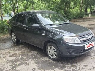 2017 Lada (ВАЗ) Granta I, чёрный, 600000 рублей, вид 2