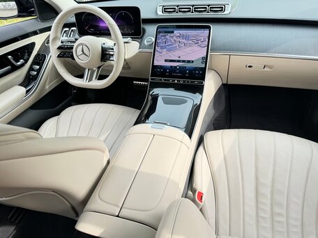 2021 Mercedes-Benz S-Класс 350 d Long 4MATIC VII (W223), чёрный, 7500000 рублей, вид 5