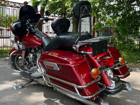 2007 Harley-Davidson Electra Glide, красный, 635000 рублей, вид 3