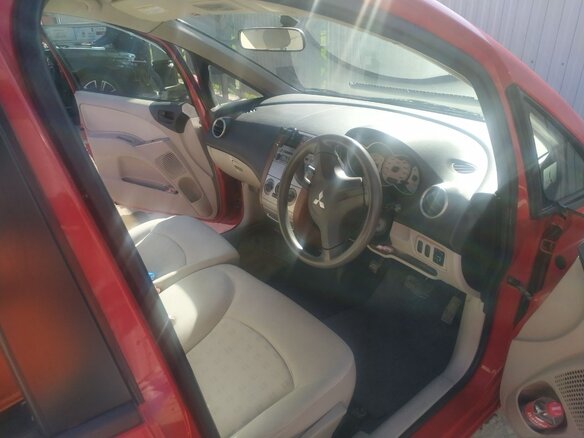 2003 Mitsubishi Colt VI (Z20/Z30), красный, 450000 рублей - вид 5