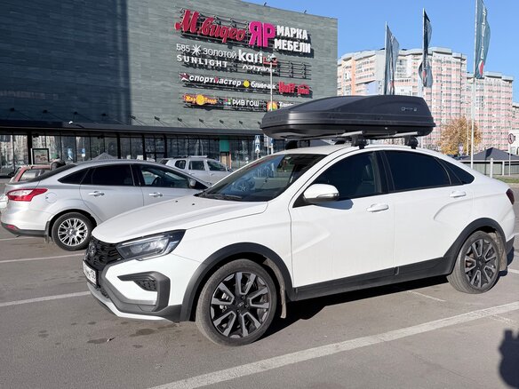 2023 Lada (ВАЗ) Vesta Cross I Рестайлинг (NG), белый - вид 4