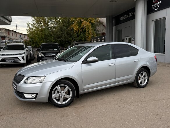 2013 Skoda Octavia III (A7), серый, 1190000 рублей - вид 1