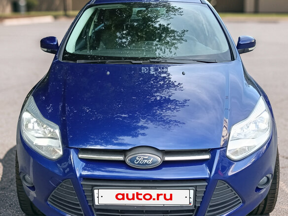 2014 Ford Focus III, синий, 750000 рублей - вид 3