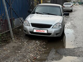 2008 Lada (ВАЗ) Priora I, серебристый, 380000 рублей, вид 1