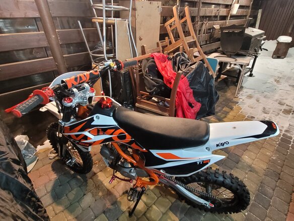2024 Kayo Basic TT125, оранжевый, 95000 рублей - вид 1
