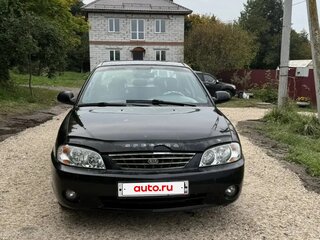 2009 Kia Spectra I Рестайлинг 2, чёрный, 230000 рублей, вид 1