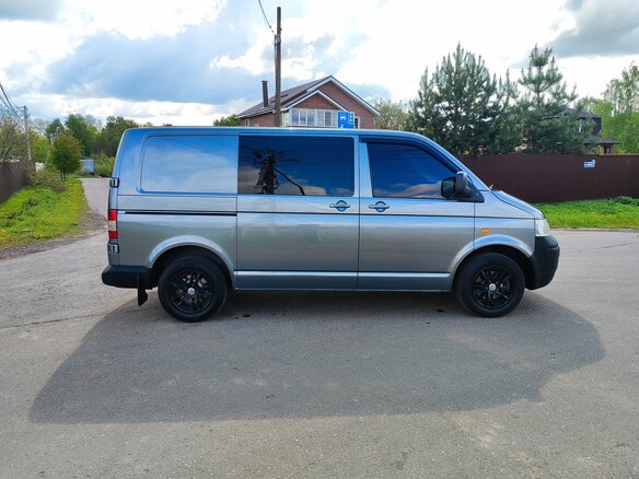 2005 Volkswagen Transporter T5, серый, 1350000 рублей - вид 7