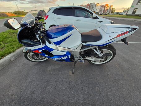 2001 Suzuki GSR 600, синий, 415000 рублей, вид 1