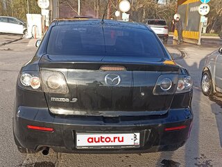2008 Mazda 3 I (BK) Рестайлинг, чёрный, 420000 рублей, вид 4