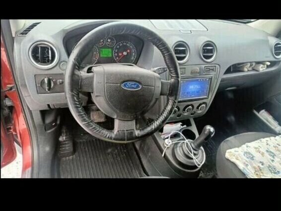2008 Ford Fusion I Рестайлинг, красный, 360000 рублей - вид 4