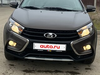 2019 Lada (ВАЗ) Vesta SW Cross I, коричневый, 1090000 рублей, вид 2