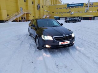 2014 Skoda Superb DSG II Рестайлинг, чёрный, 1200000 рублей, вид 4
