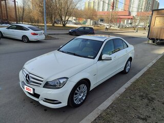 2011 Mercedes-Benz C-Класс 200 III (W204) Рестайлинг, белый, 1340000 рублей, вид 1
