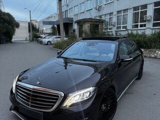 2014 Mercedes-Benz S-Класс 350 CDI BlueTEC VI (W222, C217), чёрный, 3000000 рублей, вид 1