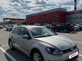 2014 Volkswagen Golf VII, серебристый, 1350000 рублей, вид 4