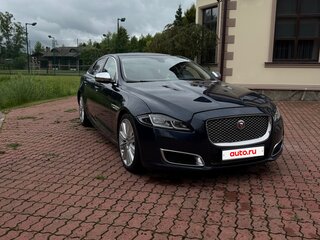 2010 Jaguar XJ Long IV (X351), синий, 2800000 рублей, вид 3