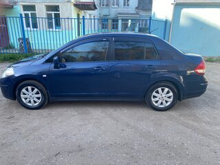 2008 Nissan Tiida I, синий, 630000 рублей, вид 4