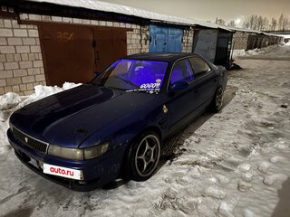 1994 Toyota Chaser V (X90) Рестайлинг, синий, 560000 рублей, вид 2