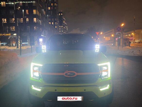 2021 Ford F-150 XIV, зелёный, 6700000 рублей - вид 10
