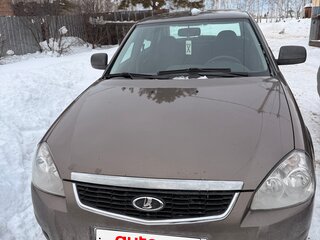2018 Lada (ВАЗ) Priora I Рестайлинг, коричневый, 610000 рублей, вид 3