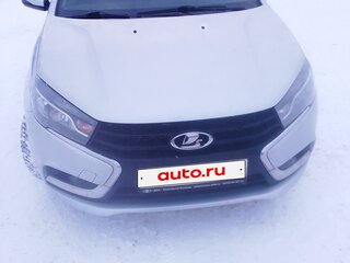 2017 Lada (ВАЗ) Vesta I, серебристый, 600000 рублей, вид 2