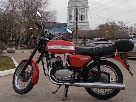 1981 Jawa 350/634, красный, 250000 рублей, вид 1