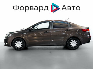 2015 Kia Rio III Рестайлинг, коричневый, 949000 рублей, вид 5