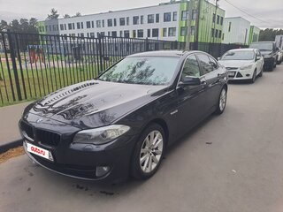 2013 BMW 5 серии 520i VI (F10/F11/F07), чёрный, 1430000 рублей, вид 5