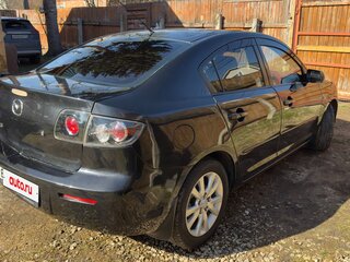 2007 Mazda 3 I (BK) Рестайлинг, чёрный, 410000 рублей, вид 3