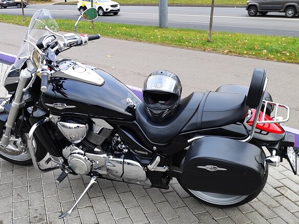 2009 Suzuki Intruder M1800R, чёрный, 1300000 рублей - вид 9