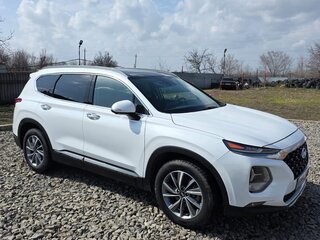2019 Hyundai Santa Fe IV, белый, 2800000 рублей, вид 3