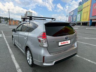 2015 Toyota Prius Alpha I (ZVW40/41) Рестайлинг, серебристый, 1655000 рублей, вид 5