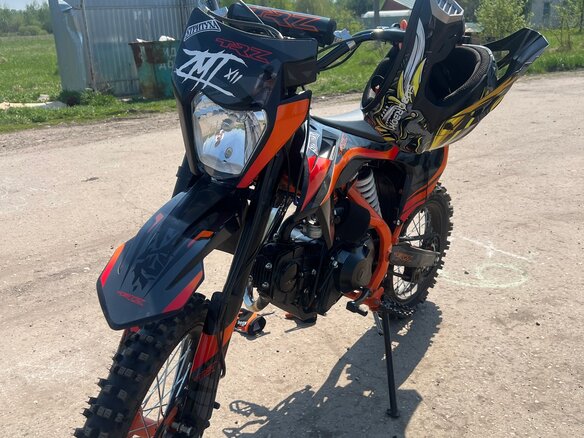 2026 Racer TRX125E, оранжевый, 90000 рублей - вид 11