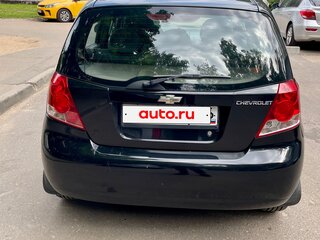 2004 Chevrolet Aveo I, чёрный, 280000 рублей, вид 3