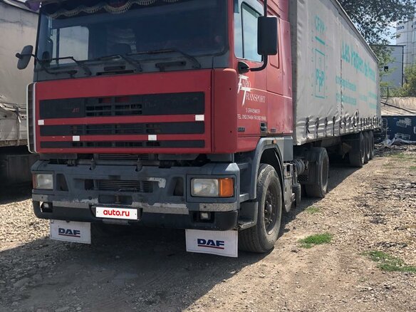 1995 DAF 95, красный, 1000000 рублей - вид 1