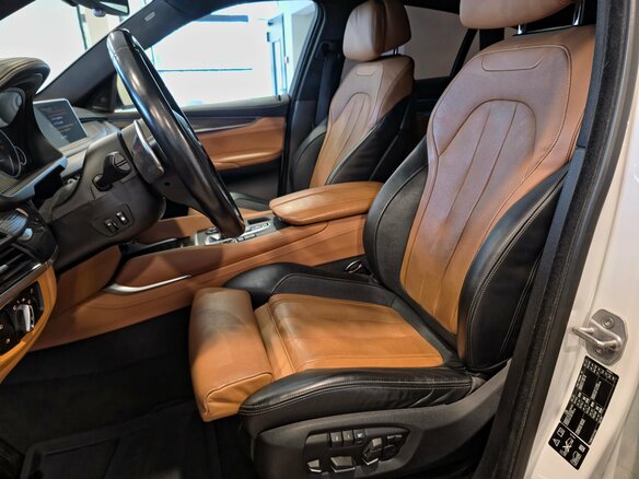 2016 BMW X6 M50d II (F16), белый - вид 14