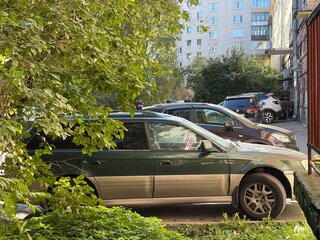 2001 Subaru Outback II, зелёный, 300000 рублей, вид 3